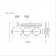 thumbnail image 3 of 51 mm Wooden Coffee Tamper Station Stand Coffee Portafilter Holder,B, 3 of 5