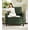 Green, variant on Welzona 33" Teddy Fabric Accent Chair, Comfy Reading Armchair for Living Room & Bedroom, Tool-Free Assembly, Off White