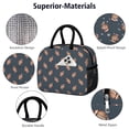 thumbnail image 4 of Womens Dark Blue Football Repeat Pattern Lunch Box for Work,Insulated Lunch Bag for Women,Loncheras Para Mujer,Leakproof Adult Lunch Bag for Work,Beach,Travel,Picnic,Camping, 4 of 7