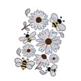 thumbnail image 1 of Pegatinas de flores para ventana, calcomanías creativas extraíbles para vidrio, película decorativa para sala de estar, dormitorio, sala de juegos y, 1 of 8
