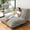 Taupe, variant on HarborHue 3-in-1 Giant Bean Bag Chair, Convertible Memory Foam Sofa Bed for Adults & Kids, Oversized Comfy Floor Seat for Living Room Dorm