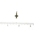 thumbnail image 2 of 18K yellow gold  Cross 14 mm, 0.55 inch  X  10 mm, 0.39 inch, 2 of 3