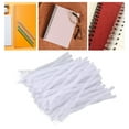 thumbnail image 1 of Plastic Spiral Binding Coils 9.5mm 48 Teeth 4:1 Ratio, 100Pcs A4 Paper 75 Sheet Capacity, with 360 Degree Page Rotation Function, for Engineering Documents, 1 of 7