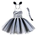 thumbnail image 3 of Kiijoy Girls Animal Dress-Up Party Tutu Dress Stage Performance Sleeveless Dress, Sizes 5-6, 3 of 6
