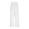 thumbnail image 6 of yievot Women's Fuzzy Pajama Pants Comfy Winter Warm Plush Pj Bottoms Cozy Fleece Lounge Pants Sleepwear, 6 of 7