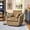 Latte, variant on Beautiful Louisa Swivel Chair by Drew Barrymore, Latte Fabric