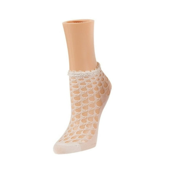 MeMoi Stranded Dots Women's Ankle Socks - Womens - Female