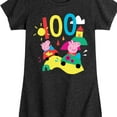 thumbnail image 3 of Peppa Pig - Peppa 100 Days School - Girls Toddler And Youth Fitted Short Sleeve Tee, 3 of 5