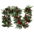 thumbnail image 2 of Northlight Pre-Decorated Ornaments and Pinecones Artificial Christmas Garland - 7' x 14" - Unlit, 2 of 7