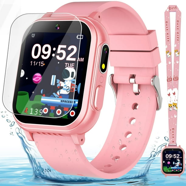 Reloj inteligente Melontti a prueba de agua para niños y niñas de 5 a 12 años