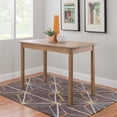 thumbnail image 2 of Linon Jordan Wood Tavern Table in Washed Gray, 2 of 21