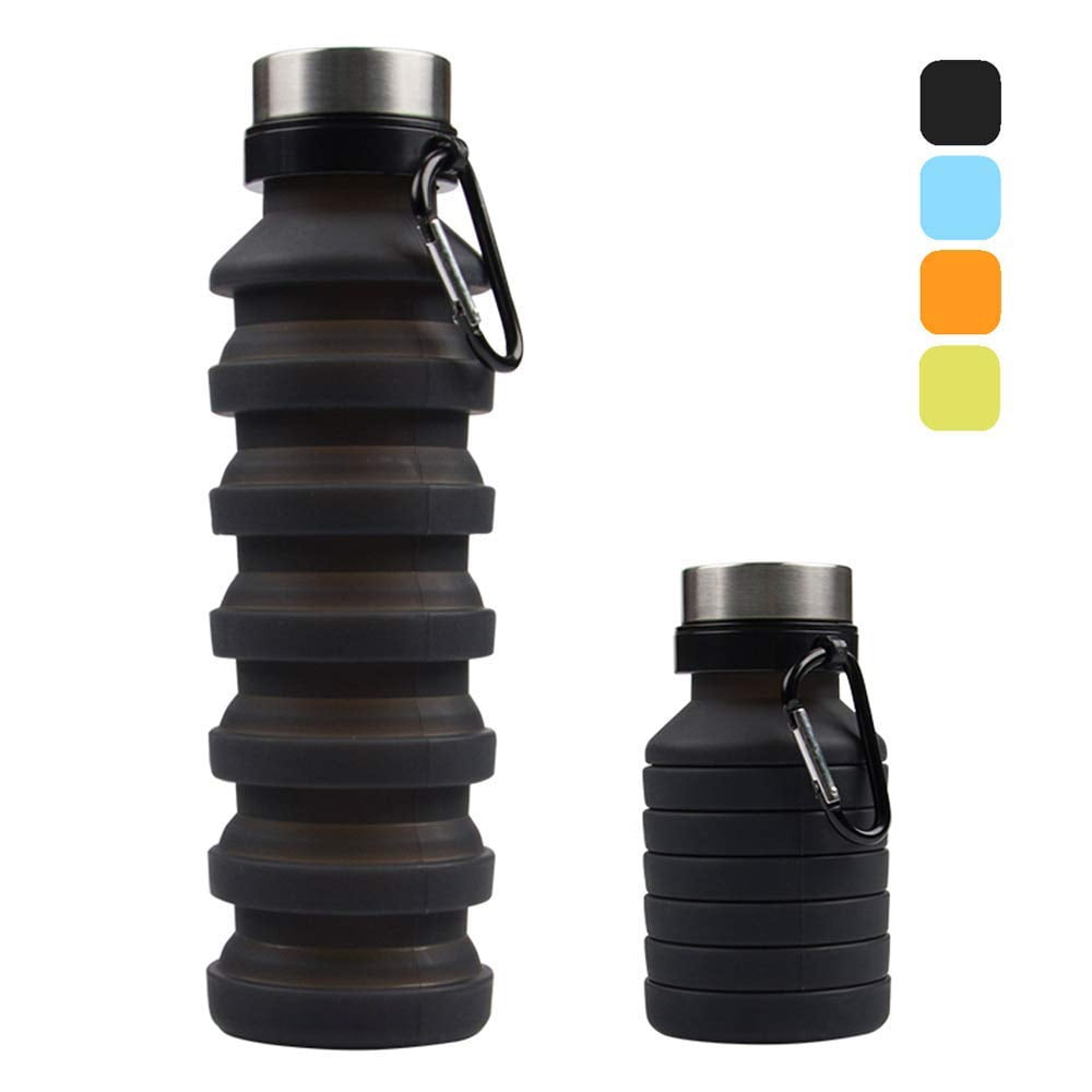 Collapsible water bottle Leak Proof 26oz Foldable bottle for Sports & travel 