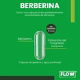 thumbnail image 2 of Suplemento FLOW - 3 PACK de Berberina con 270 Capsulas de 500 mg, 2 of 2