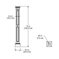 thumbnail image 4 of Mayne Liberty Lamp Post - Black no mount, 4 of 4