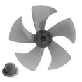 thumbnail image 5 of 14 Inch Household Plastic Fan Blade Five Leaves With Nut Cover For Pedestal, 5 of 7