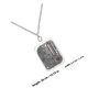 thumbnail image 5 of Raindrops Collar Acrílico Metal Para Uso Diario Y Regalo, 5 of 6