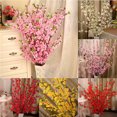 thumbnail image 2 of 65cm Artificial Flowers Peach Blossom Simulation Flower For Wedding Decoration Home Decor, 2 of 5