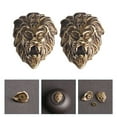 thumbnail image 4 of 2pcs Lion Head Buttons Vintage Antique Pants Button Fastener for Clothes Craft DIY, 4 of 7