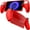 Red, variant on Silicone Case Anti-Slip for PS5 Playstation Portal Remote Player, Black