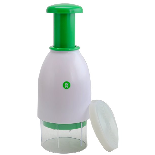 Weight Watchers Doughton Hand Held Chopper in White and Green