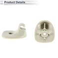 thumbnail image 3 of Clip de soporte de visera del sol Unique Bargains para Chrysler Sebring para Dodge Avenger 2008 2009 2010 Clip de retención de visera del sol Gancho No.1GW25DW1AA Plástico 1 Pc Beige, 3 of 6