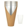 thumbnail image 5 of 5 Pieces Flower Bouquet Box Floral Arrangement Holder Gift Packaging with Waterproof Liner for DIY Craft Projects, 5 of 9