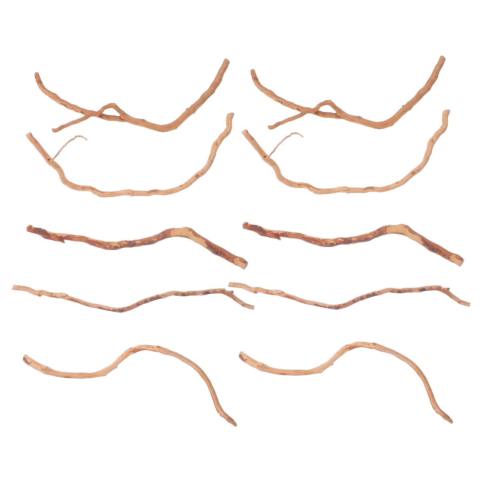 NIAIZEK 20pcs Aquarium Wood Branch Decoration for Fish Tank and Terrarium
