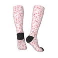 thumbnail image 4 of Balery Cute Hand Drawn Hearts Printed Novelty Socks Men's Women's Crew Socks Sports Socks Knee High Socks Cotton Socks Quirky and Cool Socks, 4 of 9