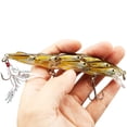 thumbnail image 2 of 2pc Long Casting Artificial Simulation Group Fish Lure, Slow Sinking Durable ABS Premium Bionic Plastic Hard Bait Fishing Accessories Ideal for Freshwater Saltwater Angling, 2 of 9