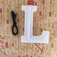 thumbnail image 6 of LED Neon Letter Lights, Light Up LED Letters Lights Light Up Marquee Letters Lights Letters Neon Signs Battery USB Blue, 6 of 6