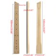 thumbnail image 3 of Electric Guitar Neck, Headless Handle Maple Fretboard Maple Neck for Guitars Parts Replacement 6-String Guitar, 25-Fret, 3 of 7