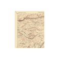 thumbnail image 4 of Topographical Map - Big Trees California Quad - USGS 1901 - Vintage Wall Art, 4 of 4