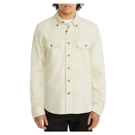 Lucky Brand Men's Shirt Jacket Oatmeal Medium