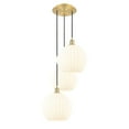 thumbnail image 2 of Innovations Lighting - White Venetian - 3 Light Cord Hung Multi Pendant In, 2 of 7