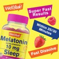 thumbnail image 3 of WellYeah Melatonin 10mg Gummies (2 Pack) - 2 Month Supply - Berry Flavor, Drug-Free Gummy Supplement - Gluten and Gelatin Free, Vegetarian - 60, 3 of 8