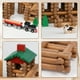 thumbnail image 3 of Juego de troncos de madera Wondertoys 208 piezas para niños mayores de 3 años, 3 of 9