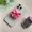Peach red, variant on Coquette Bow Phone Grip Stand with Mirror, 3-in-1 Adhesive Telescopic Back Grip for iPhone, Samsung and Most Smartphones, Kawaii Kickstand Holder