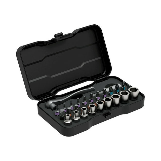 Decodeary Precision Screwdriver Ratchet Wrench Multi-functional Screws Bits Repair Tool for Household Repairing Professional Type 2