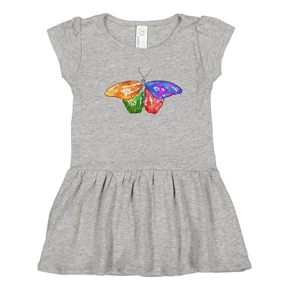 Inktastic Artistic Butterfly Girls Toddler Dress