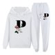 thumbnail image 1 of Sudadera con capucha para mujer, sudadera informal estampada de manga larga, chaqueta con bolsillo, traje deportivo Wmkox8yi bvn2235, 1 of 4