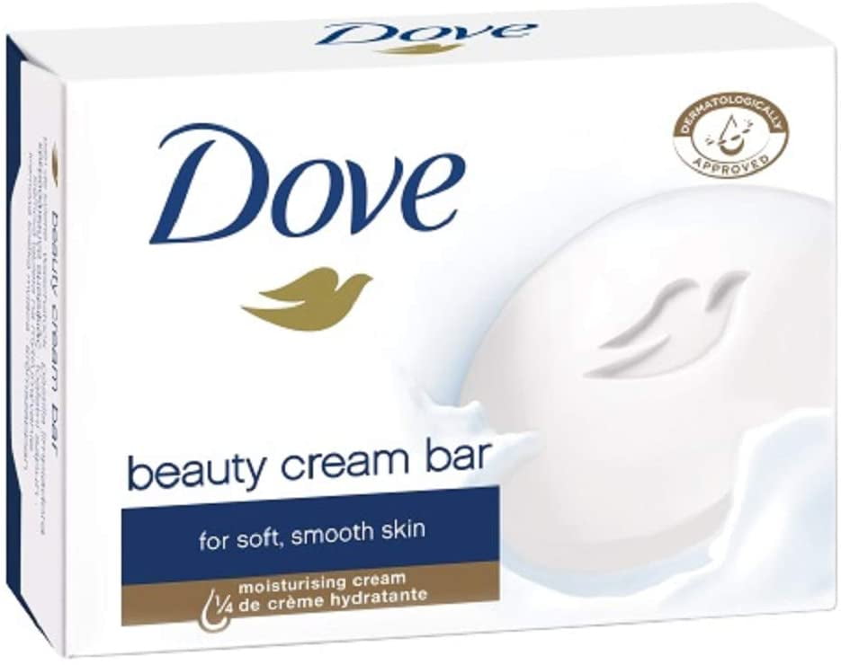 Dove Original Beauty Cream Bar White Soap 100 G 3 5 Oz Bars Pack Of