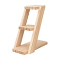 thumbnail image 4 of Soporte de mesa de madera para plantas, estante de escritorio de 3 niveles, expositor cuadrado para flores Estilo B, 4 of 9