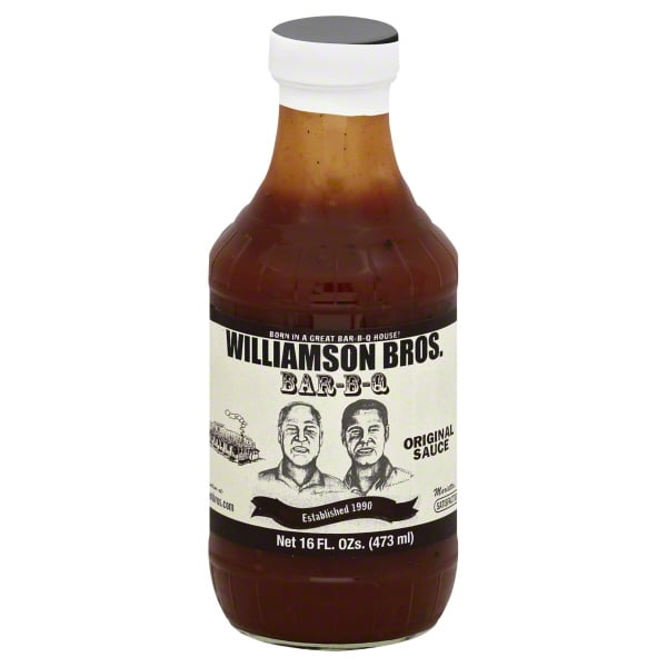 Williamson Bros. Bar-B-Q Original Sauce, 16 fl oz