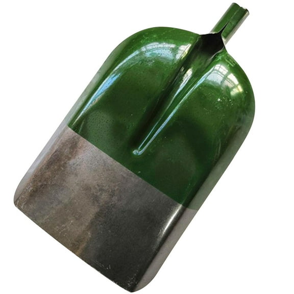 GOOHOCHY Wooden Handle Flat Head Spade Small Gardening Shovel 43x21cm Green