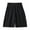 Black, variant on Mrat Flare Sweatpants Ladies Women's Summer Printed Five Points Large Size Cotton Linen Pants Casual Pants Shorts Padded Bike Shorts Women S-127 Black M
