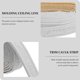 thumbnail image 3 of 1 rollo de moldura de pared autoadhesiva, moldura de zócalo Flexible, adornos de pared, borde de rodapié, tira de borde, 3 of 6