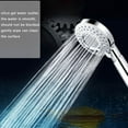 thumbnail image 4 of Cabezal de ducha Injueey Pulverizador de baño de mano alta presión ajustable HA000304-00, 4 of 6
