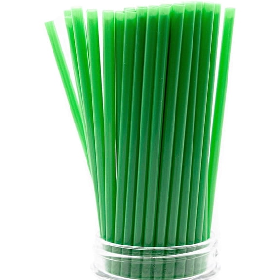 Plastic Drinking Straws, Slim Tall Size, 10" x 0.21", 250 Count