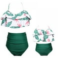 thumbnail image 4 of GYRATEDREAM Mother Daughter Swimwear Family Matching Girls Swimsuit Women Bikini Set, 4 of 5