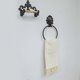 thumbnail image 5 of American Country Style Cast Iron Retro Towel Ring Rack Hanging Ring, 5 of 5
